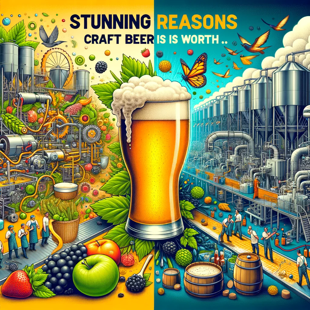 Craft Beer vs Industrial: Stunning Reasons It’s Worth It